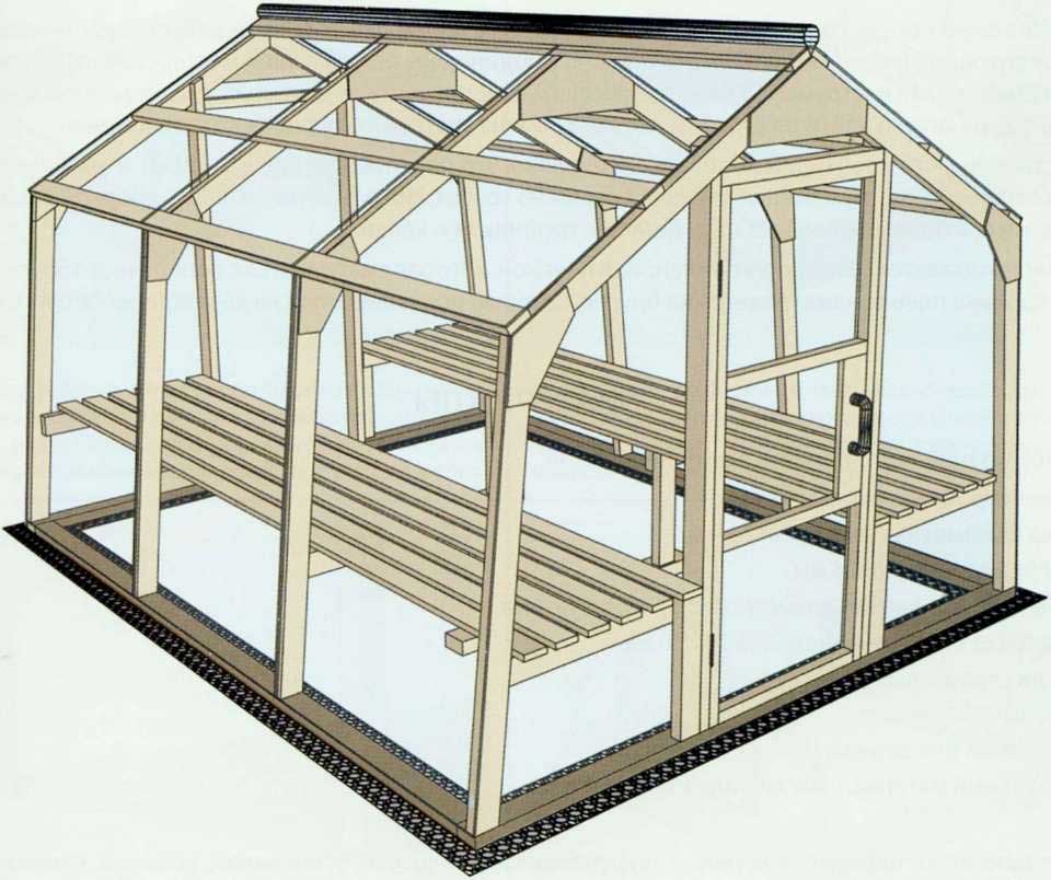 Теплица  из поликарбоната